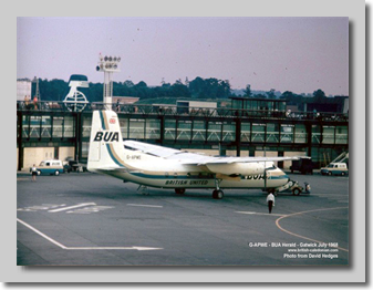 Herald G-APWE July 1968